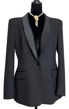 Zara Black One Button Tuxedo