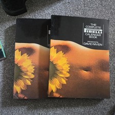 The complete PIRELLI Calendar Book, David Niven 1st ed. - like new 1975 Tasteful