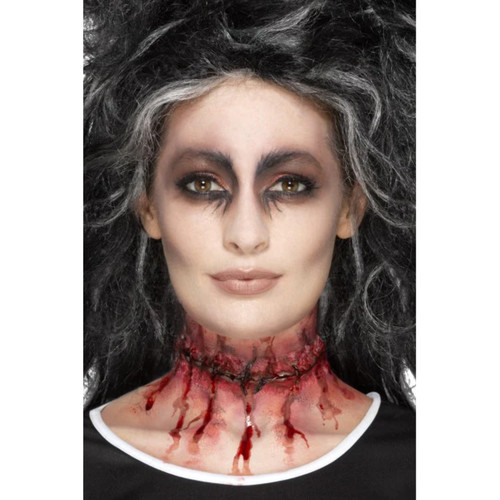 Latex stitched scar prosthetic - latex,