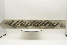 Wooden pointer signs for  woodland, parkland, estate, area, beach, etc