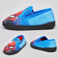 BOYS SPIDERMAN SLIPPERS GAMING