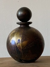 Isle of Wight Studio ‘Black Azurene’ Glass Perfume Bottle