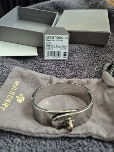 Mulberry signed silver tone - mulberry,