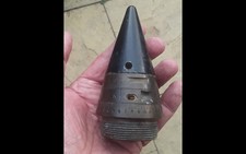 WW2 HOME FRONT BLITZ BRITISH NO 199 MK IV 3.7  ANTI AIRCRAFT SHRAPNEL BAKELITE