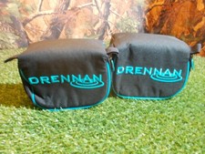 Drennan fishing reel cases x2 FISHING SET UP