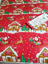 CHRISTMAS DUVET SET, SINGLE, "HOMELIFE".COVER + PILLOWCASE, QUICK DRYING. VGC