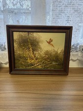 Pheasant oil on Board painting