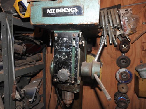Meddings mb4 bench drill - meddings,