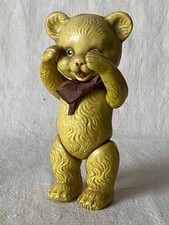 Charming 1950s Rattle Bear -