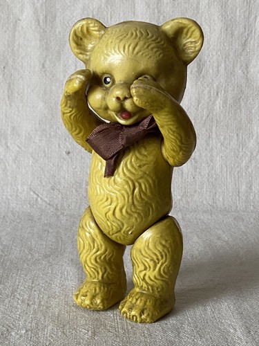 1950s rattle bear 15cm 6in - 15cm/6in,