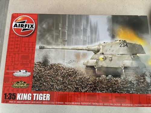 Airfix king tiger tank - airfix,