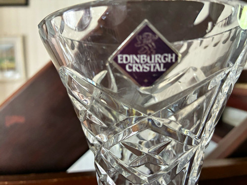 Edinburgh crystal clear cut - clear,