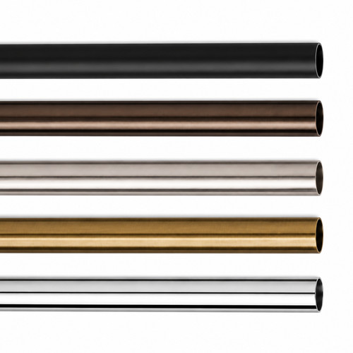 28mm metal curtain pole - metal,