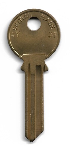 Yale pin security key - key, blank