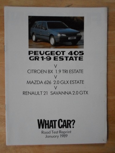 Peugeot 405 estate - 1.9, orig