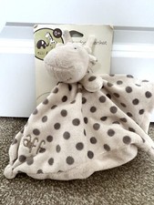 Elli and Raff Embroidered Baby Comfort Plush Blanket Comforter ECO Friendly