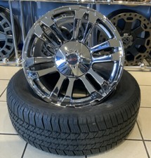 JEEP  WRANGLER 18" CHROME 5X127 ALLOY WHEELS & TYRES