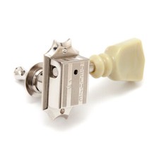 Schaller Original G-Series Deluxe Tuners 3 x 3 Kluson Style (Nickel, 17)