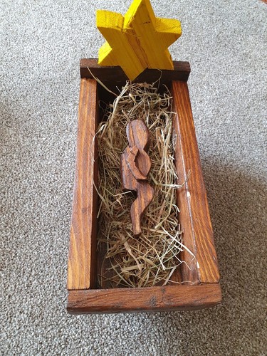 Nativity manger and baby - nativity,