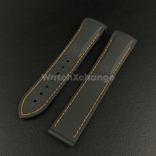 Black curved end silicone - black,