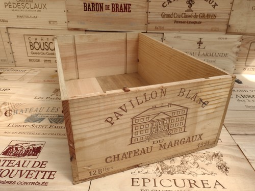 Wooden wine box - box, crate