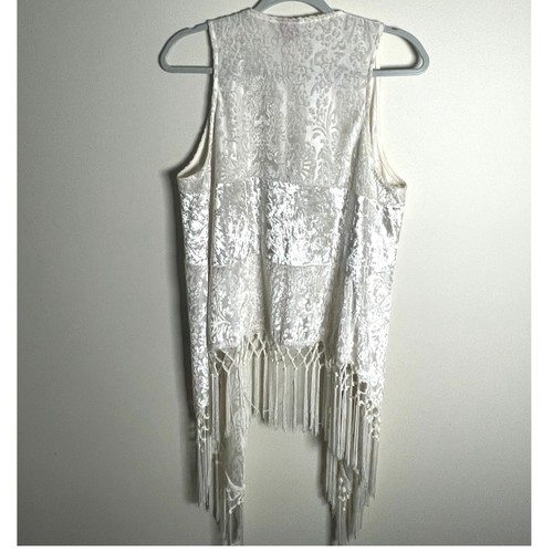 Velvet burnout open - burnout, vest