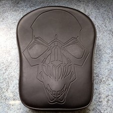 Custom Motorcycle Pillion Pad Seat With Suckers Lightweight 352 grams