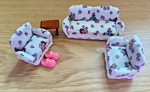 Doll house furniture - , vintage