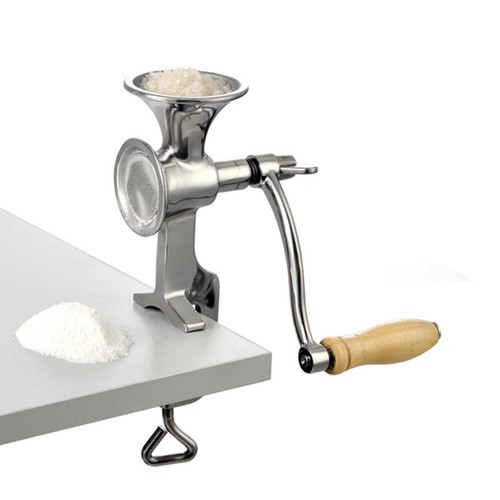 Hand crank grain mill - hand,