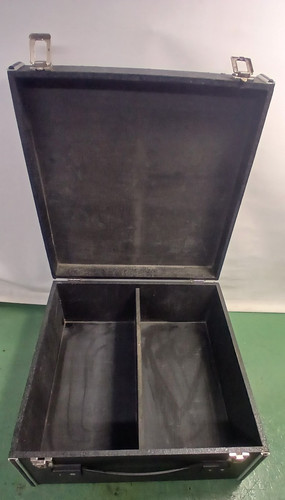 Wooden 300 record case - 7",