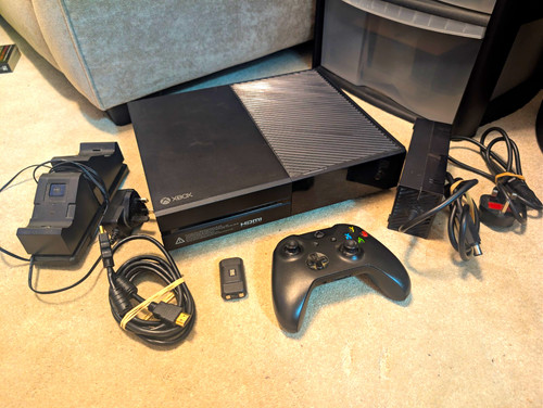 Xbox one black console bundle - one,