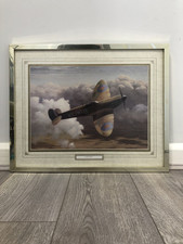 Keith Woodcock ‘Classic Wings’ Golden Metal Frame Mount Military Aviation Print