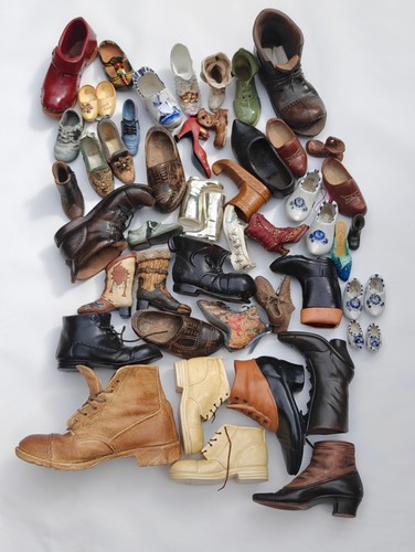 Vintage miniature shoe - miniature,