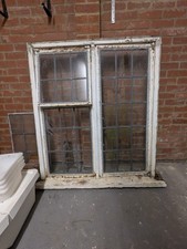 1930s Crittall Metal Window - Reclaimed Original Antique Steel 114W x 132H