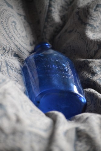 1930s cobalt blue antique - blue,