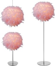 Gigi Fluffy Feather Light/Lamp