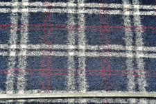 NAVY & SMOKEY WHITE- BURGUNDY