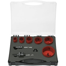 Exact Hole Saw Set 10-Piece