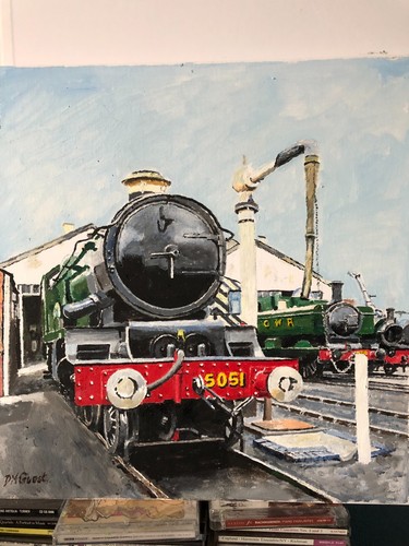 Oil painting - oil,