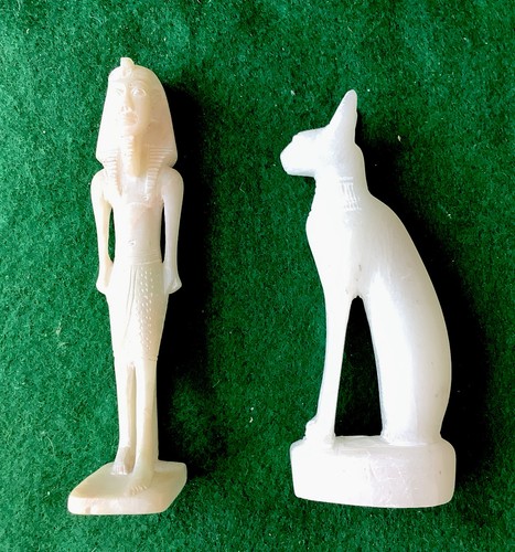 Egyptian miniature stone cat - egyptian,