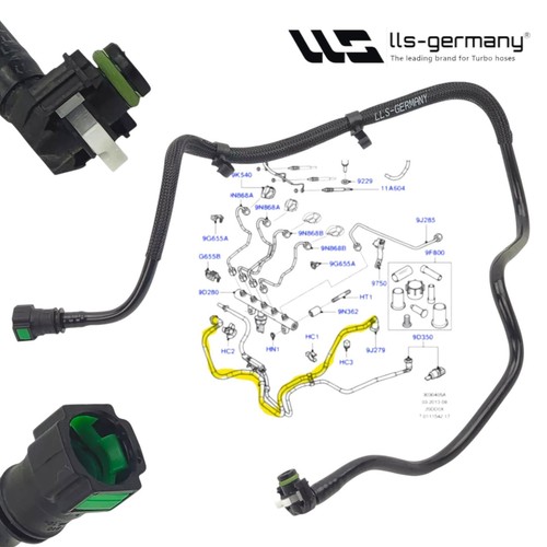 Fuel hose for ford max - fuel, c-max