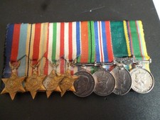 British military mini medals - british, x