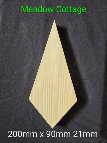 Shed roof diamond finial - 1x, diamond/finial