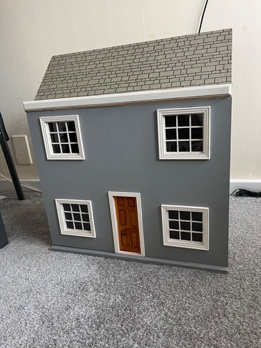 Handbuild grey georgian wooden - grey,