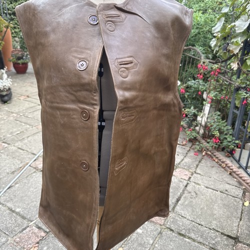 British army leather jerkin