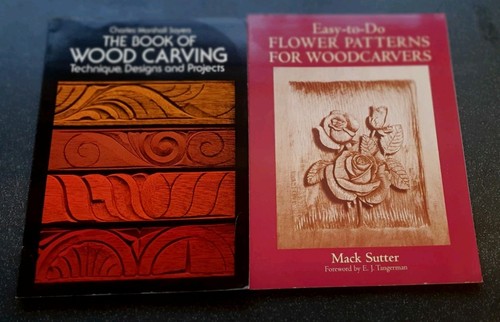 Lot books on wood - of,