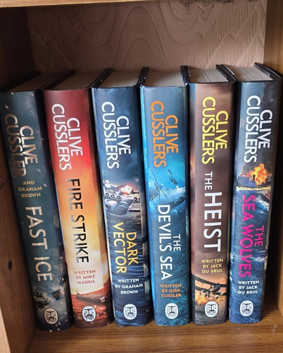 Clive cussler hardcover - clive,
