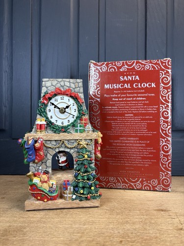 Avon santa musical fireplace - avon,