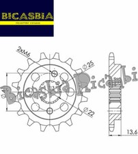 15131 - SPROCKET P520 - Z14