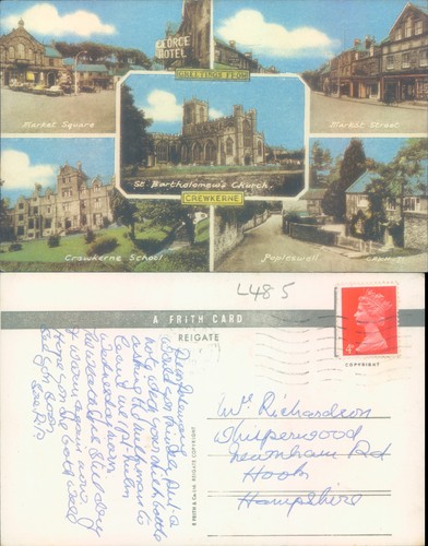 Greetings from crewkerne - greetings,